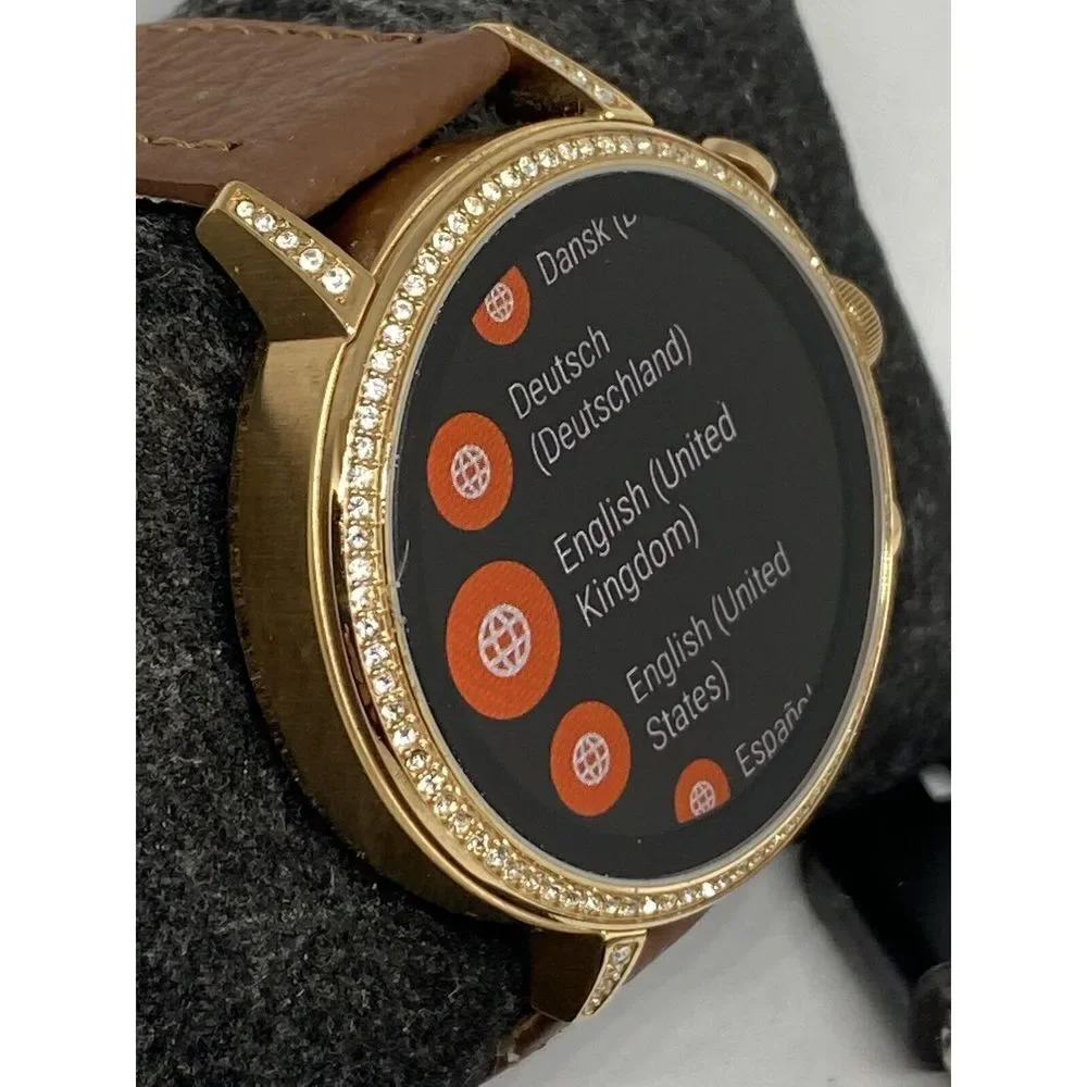Fossil Gen 4 Authentic Digital Dial Smart Watch Custom Band FTW6011 LT445